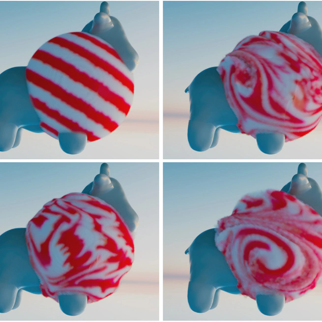 Layer-based Simulation for Three-Dimensional Fluid Flow in Spherical Coordinates